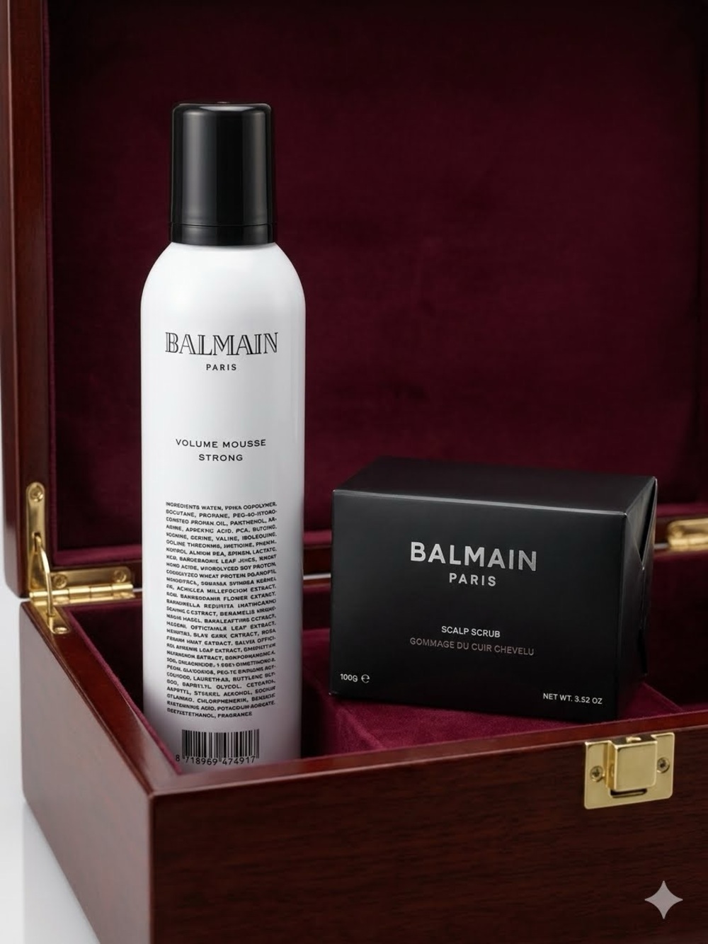 Balmain Paris Luxury Bundle Volume Mousse & Scalp Scrub